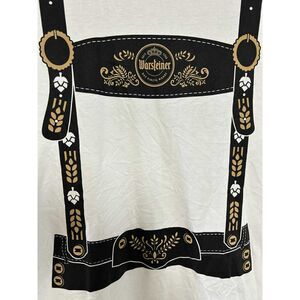 Gildan Soft Style Warsteiner Lederhosen T-Shirt Sz XL Oktoberfest